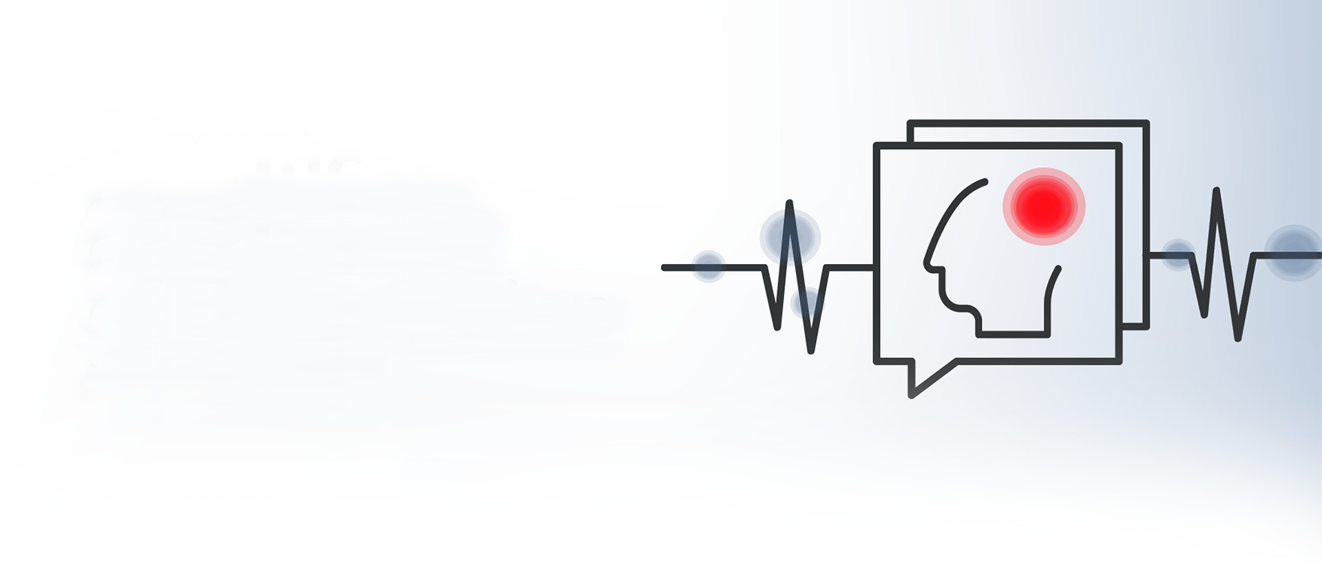 icon of a wave and comment box